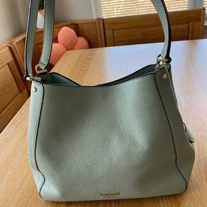 Kate Spade Shoulder Bag Medium Sage Green